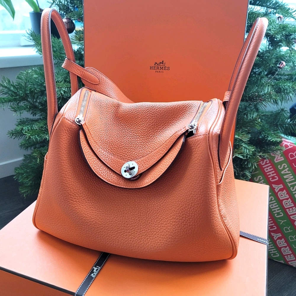 Hermes Lindy 30 Orange